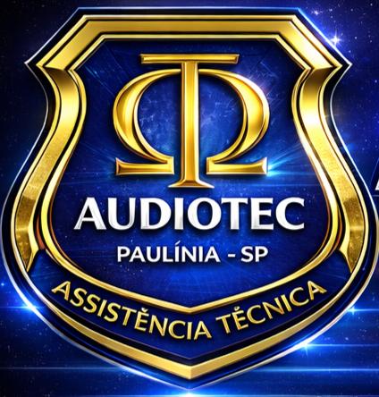 Logo AUDIOTEC Assistência Técnica Especializada
